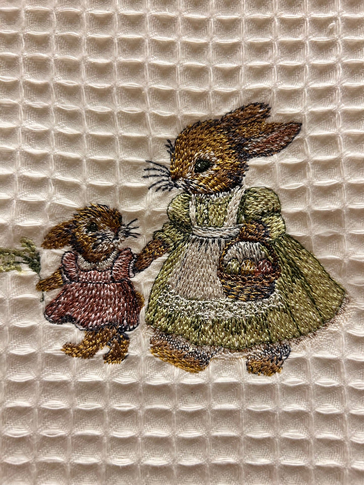Essuie-mains Brodée - 37x37cm
