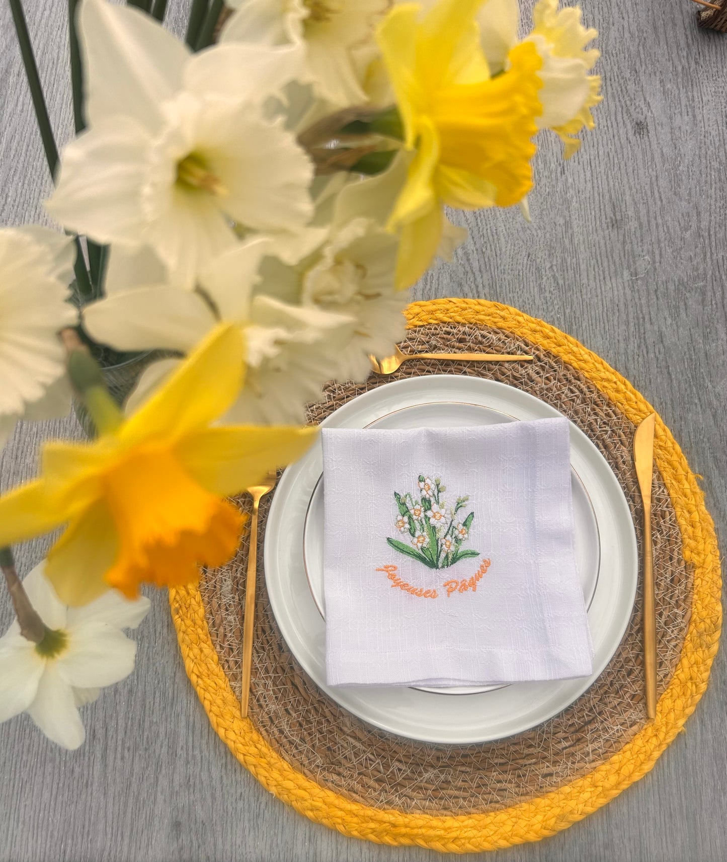 serviette personnalisee