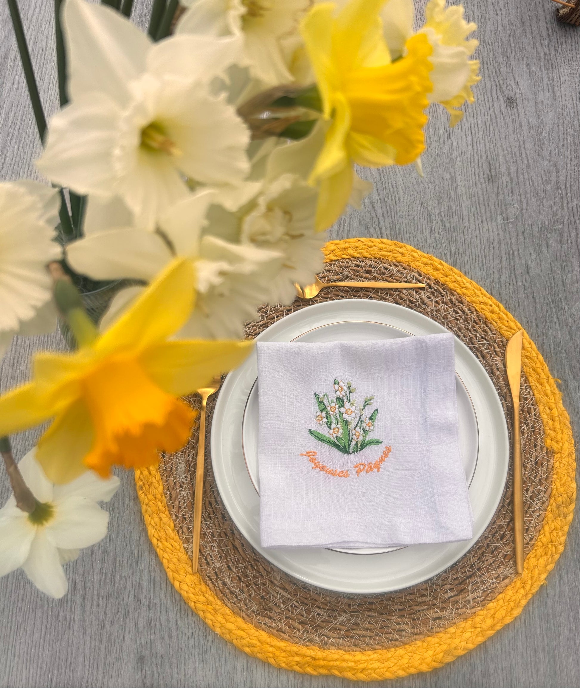 serviette personnalisee